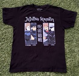 Jujutsu Kaisen Anime Graphic Tee Black