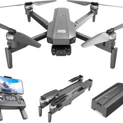 Foldable GPS Drone with 4K UHD EIS Camera for Adults