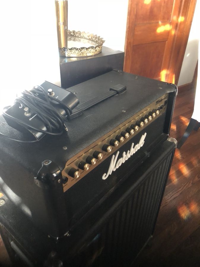 Marshall amp head