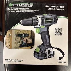 Genesis 12v Drill Kit 
