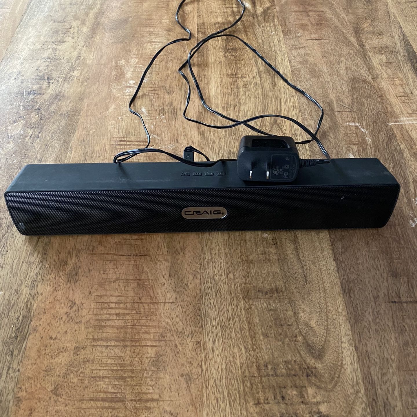 Craig CMA3581 Portable Speaker Bluetooth Wireless  Black