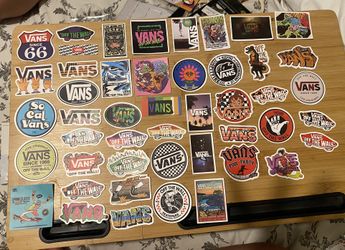Vans Skateboard Stickers 
