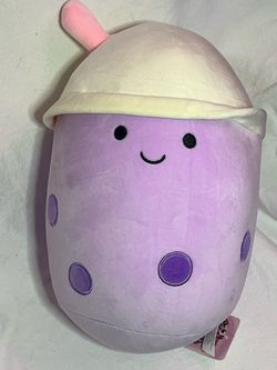 🧋 Kawaii Pink or Blue Boba Drink Plushie