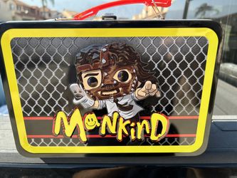 Wwe Mankind Lunch Pop And Lanyard Funko Pop