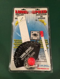 Luhr speed trolling indicator