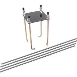 Silverback 7" Basketball Hoop Anchor Kit Designed for Silverback, Goaliath, and Hoopstar Basketball Hoops