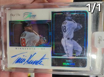 Torii Hunter Panini Three and Two autograph