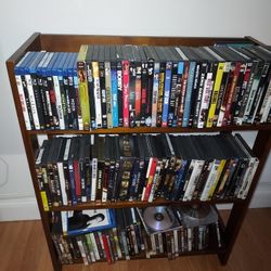 12 Blue Ray And 133 Movie Dvds  Disc