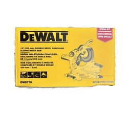 DEWALT DWS779 Corded 12-Inch Double-Bevel Sliding Compound Miter Saw
