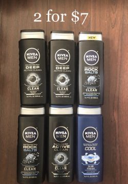 Nivea Body Wash 2 for $7 or $4 each