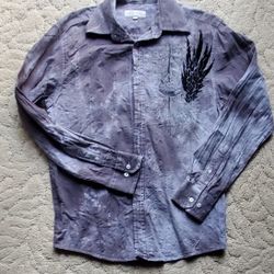 Eighty Eight graphic button down shirt 