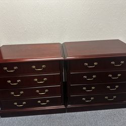 OFFICE/HOME FILE CABINET 2 DRAWERS LATERAL WOODEN FILE 