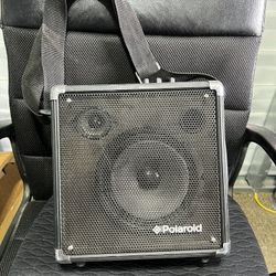 Polaroid 50W Wireless Amplifier with Bluetooth Speaker, Black