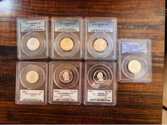 U.S. Silver Quarter Proof Coins