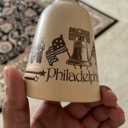 Philadelphia Liberty Bell Souvenir Ceramic Bell