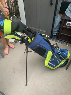 Top Flite Golf Stand Bag with Clubs