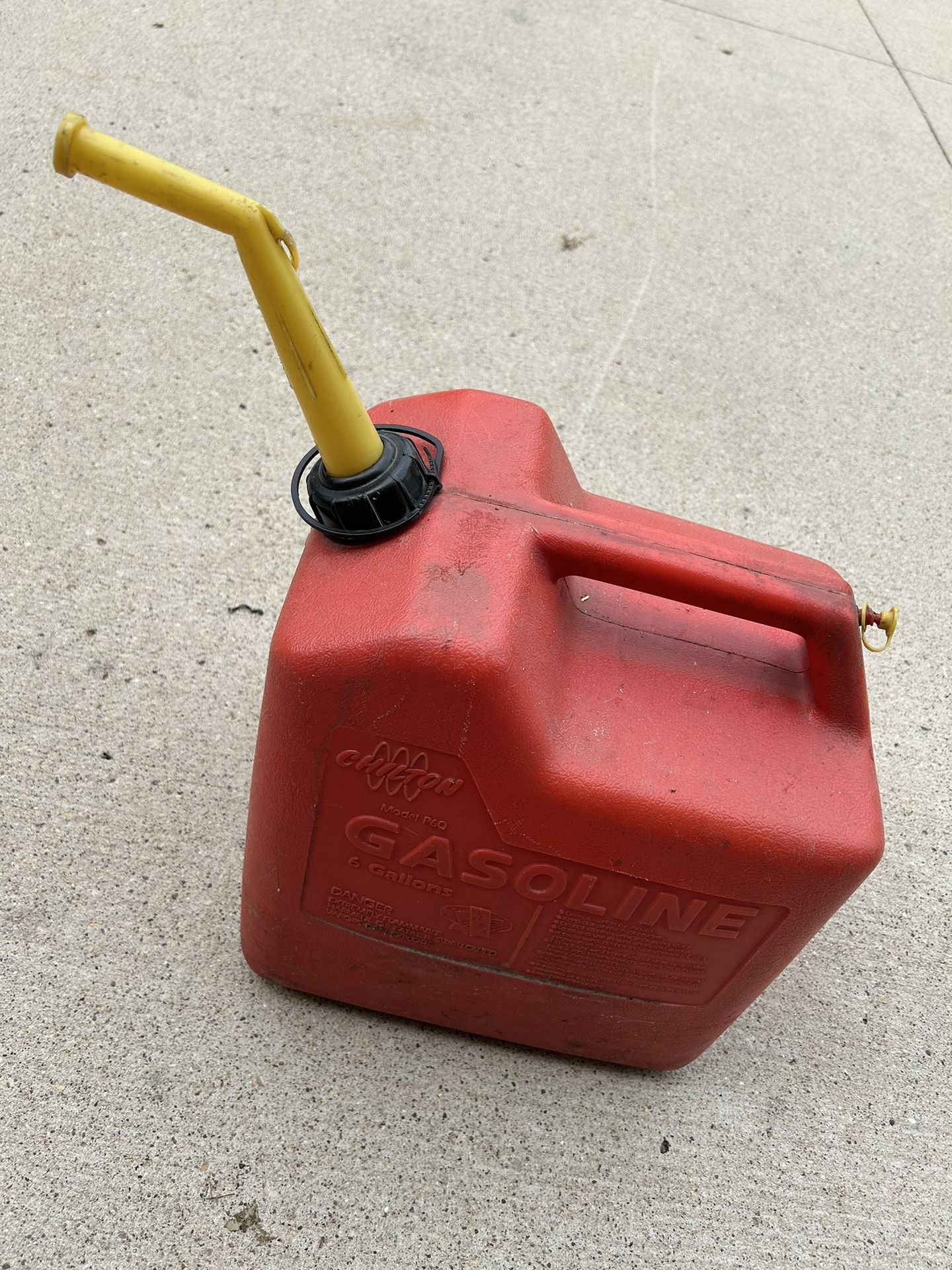 6 Gal Gas Can