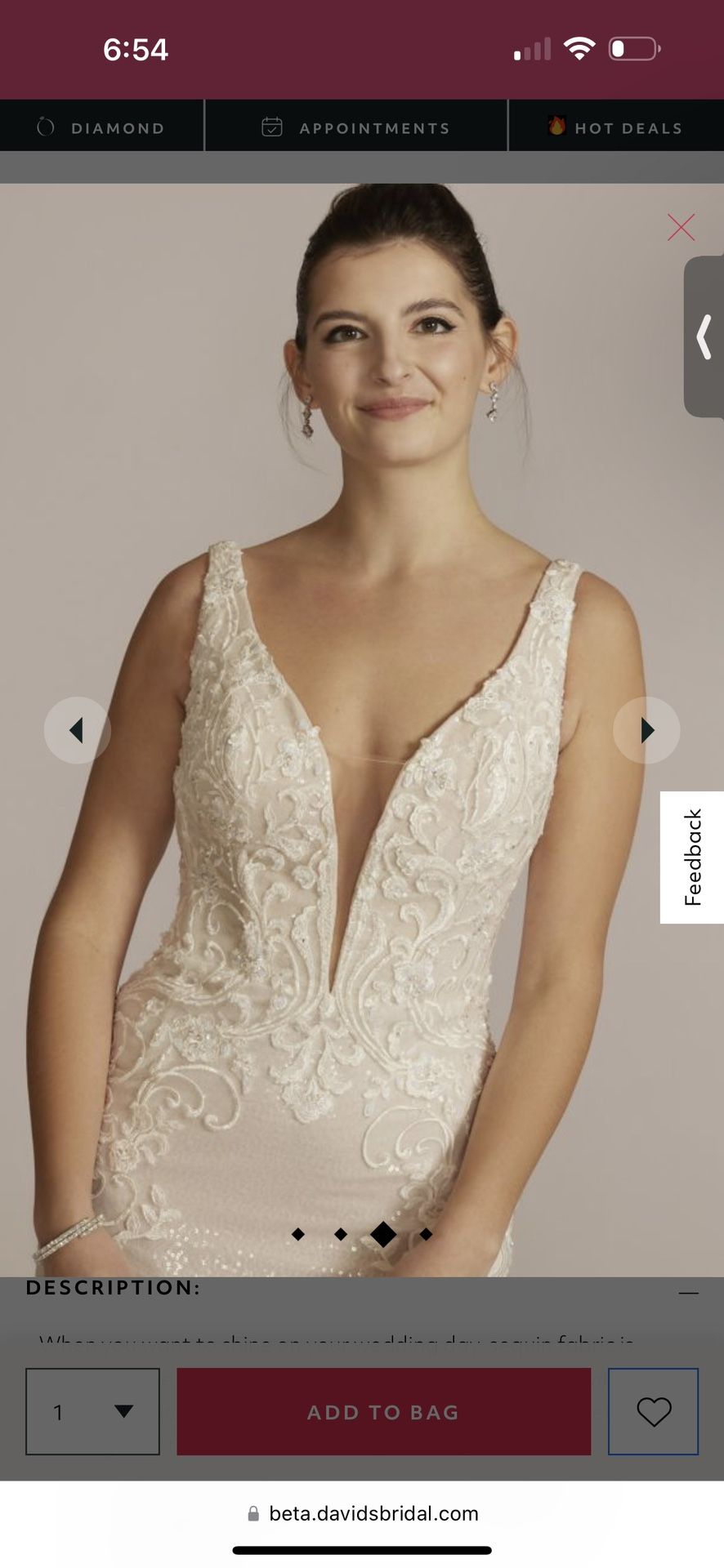 Galina Signature New Wedding Dress