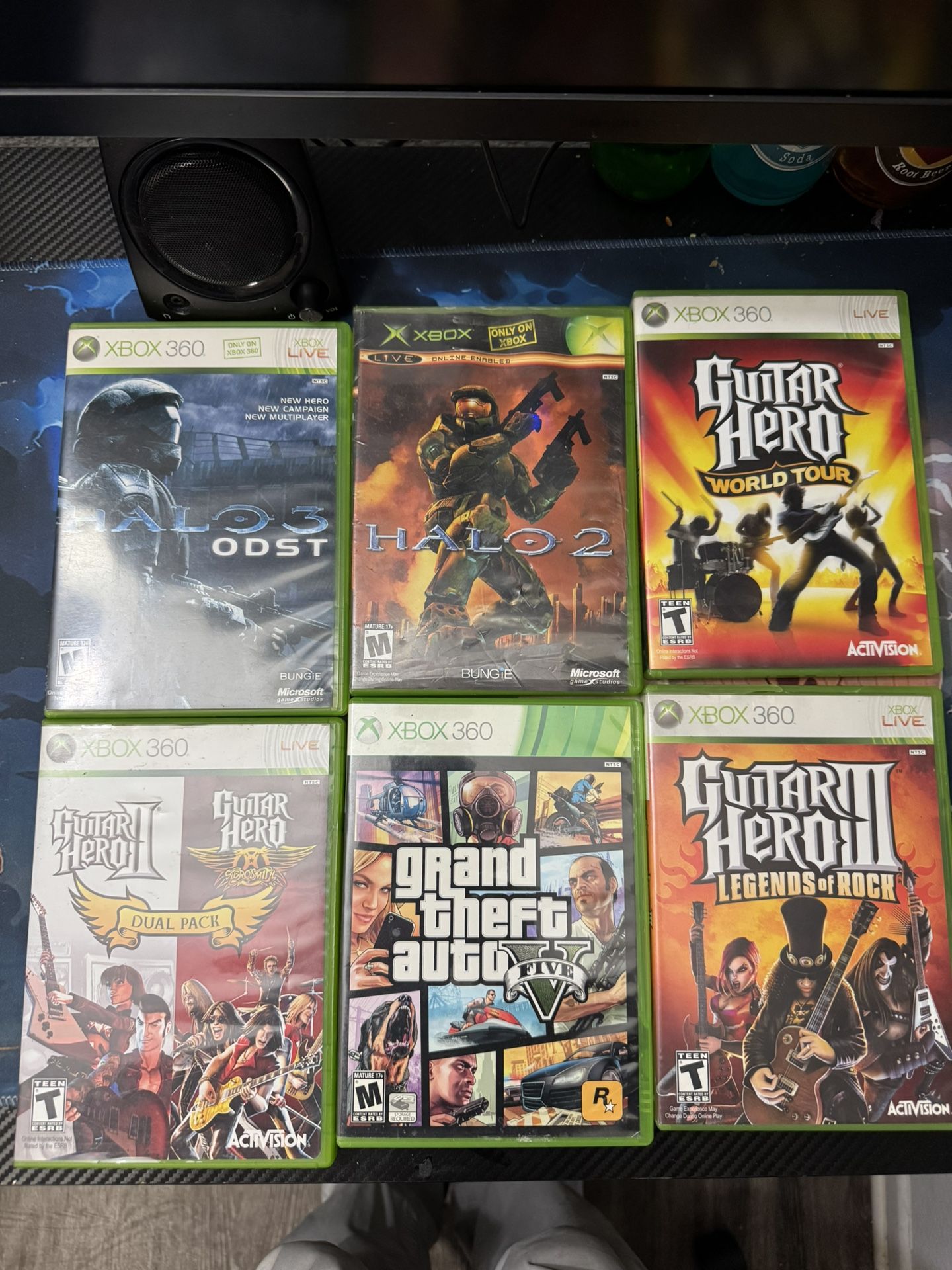 3 XBOX Games 8 XBOX 360