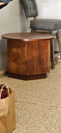 Lane Mid-century Hexagon Aclaim Table With storage