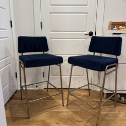 West Elm Counter stools 