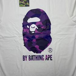 Purple Camo “By Bathing Ape” Graphic Tee (Brand New) 