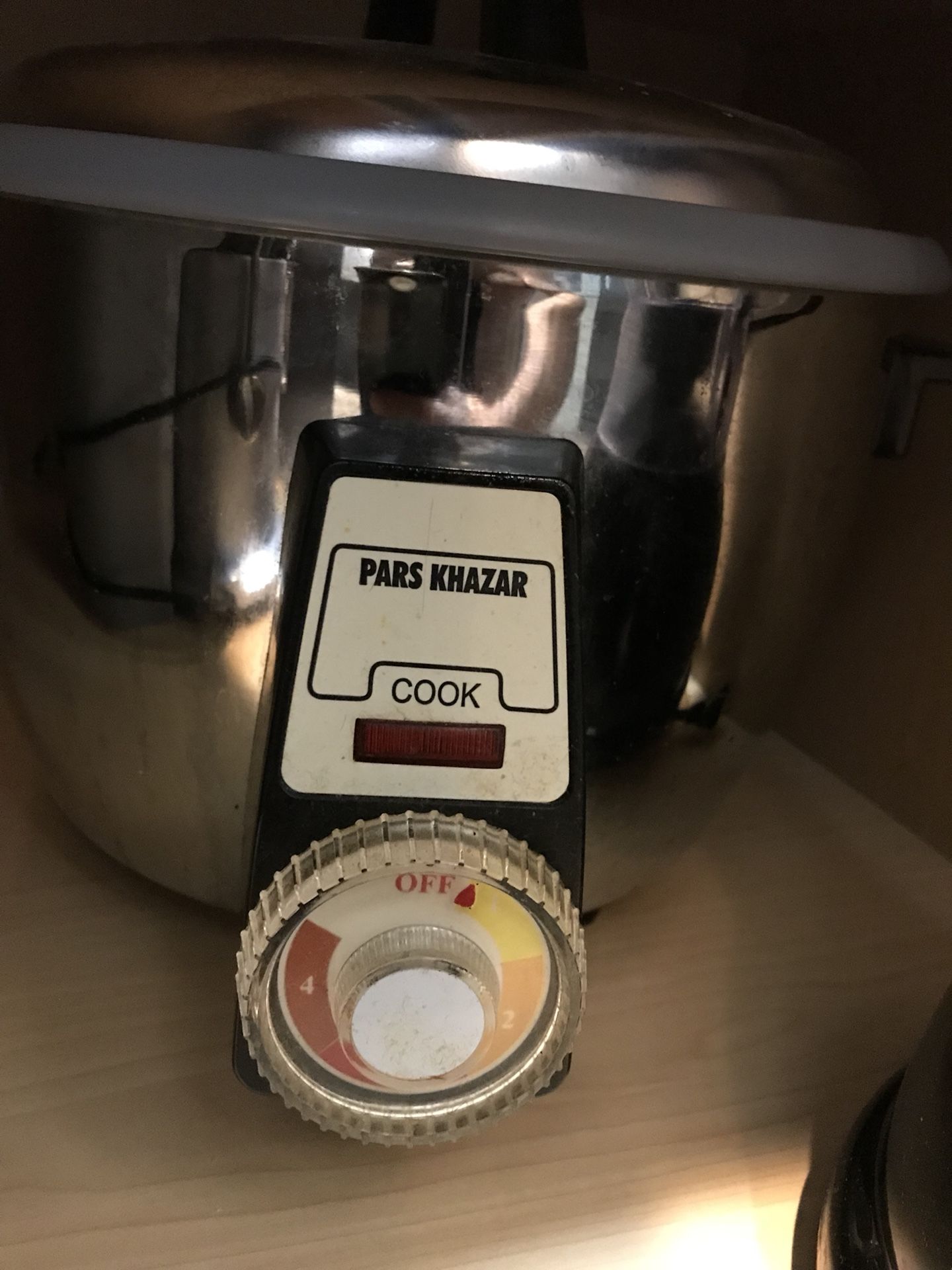 Pars Khazar rice cooker