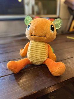 the Playskool Glo Friends Wigglebug Wiggle Hop Stop Interactive Plush