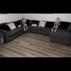 Living Spaces Sectional 