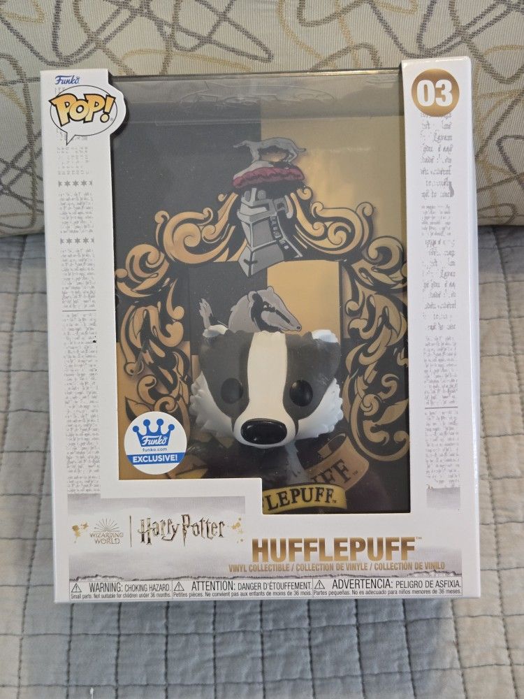 Harry Potter Hufflepuff Cover Art EXCLUSIVE VAULTED Funko Pop
