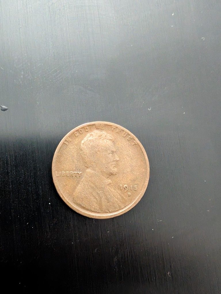 Nice 1915d Rare Lincoln Wheat Cent