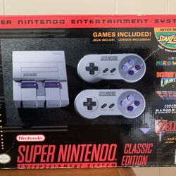 Authentic Nintendo SNES Classic Mini Console