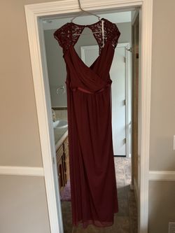 David’s bridal dress size 18
