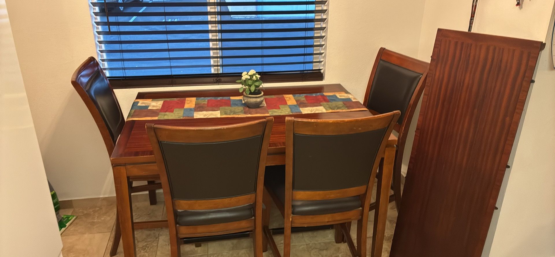 Wood Dining Table Set Chairs