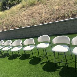 6 Chairs And 4 Barstool (used For 3 Month) 