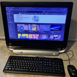 HP TouchSmart Cores i5 / 256 SSD Hr/ 8GB Rams - Running Windows 11 Pro 64bit