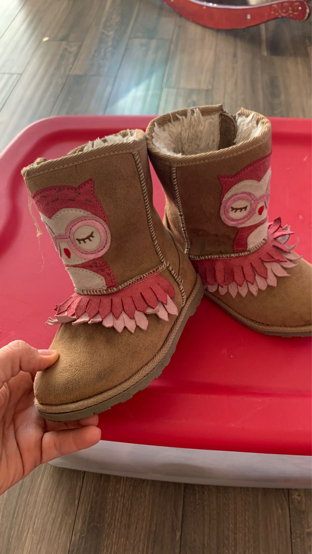 Harper canyon boots toddler girl (size 10)