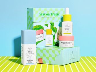 Drunk Elephant Stay on Tropic: The Nourishing Kit, a travel-size skincare set