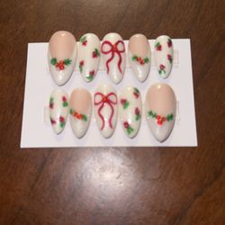 Christmas Press On Nails