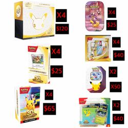 Pokémon 30th celebration collectible cards