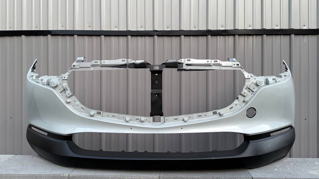2020 2021 2022 2023 2024 2025 MAZDA CX-30 CX30 FRONT BUMPER COVER ORIGINAL + LIGHT GRAY/WHITE PAINT