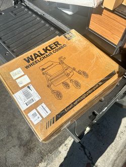 ByteTecpeak Walker Wheelchair Combo