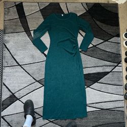 sheer sleeve dress