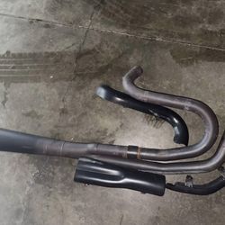 THUNDERHEADER 2-1 Exhaust For Harley Davidson Dyna 