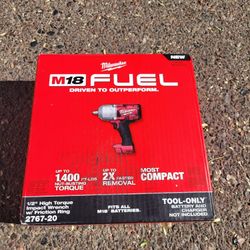 Milwaukee Fuel 1/2 Inch Impact Wrench