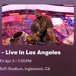 KANYE TICKETS 4/3