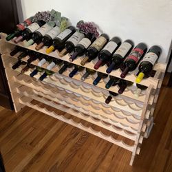 Wooden Wine Rack 