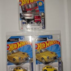 Hot Wheels Transformers Trio