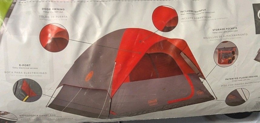 Coleman Flatwoods II 6 Person Dome Tent