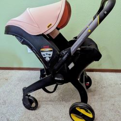 Doona Car Seat/Stroller Pink